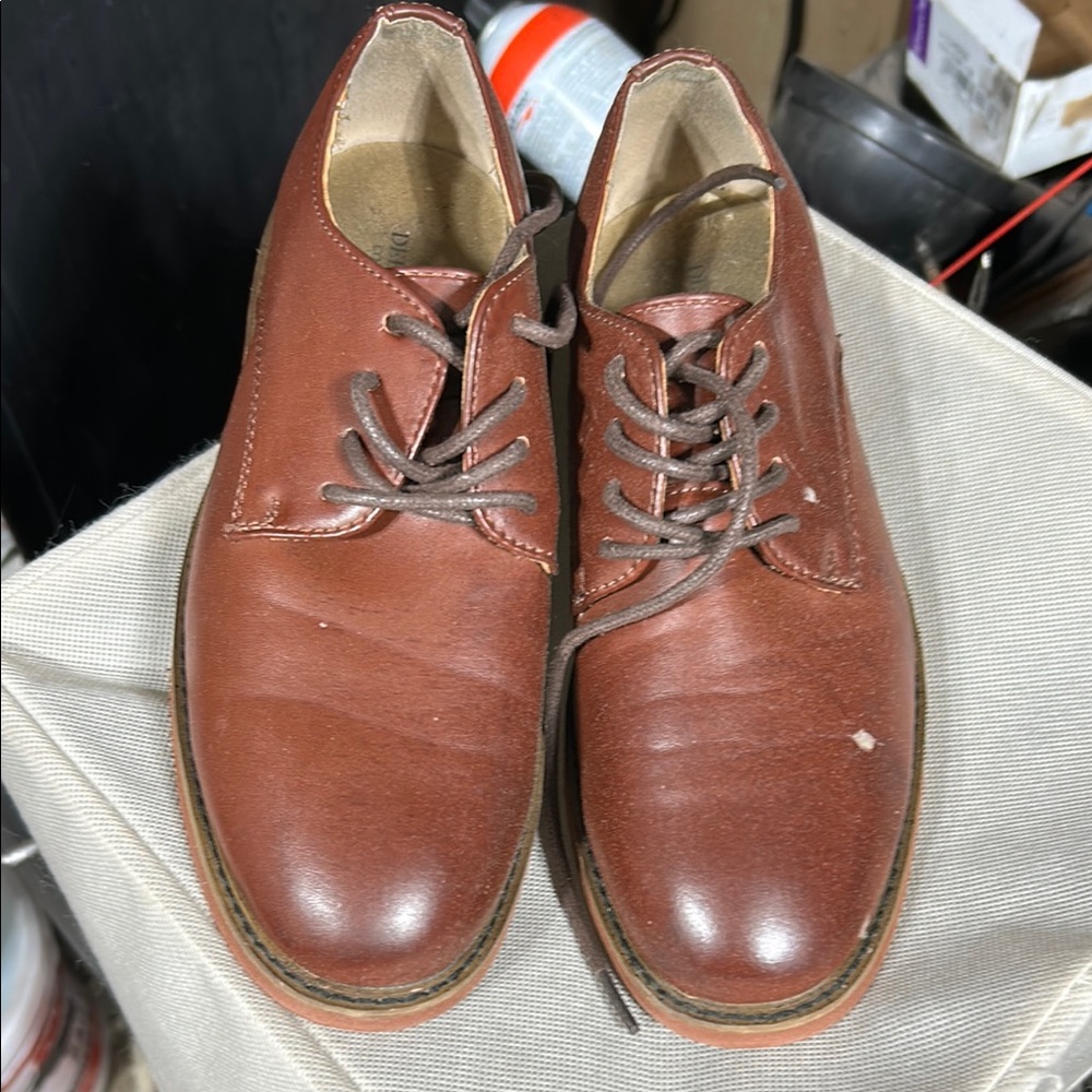 Classic Brown Leather Men's Shoes